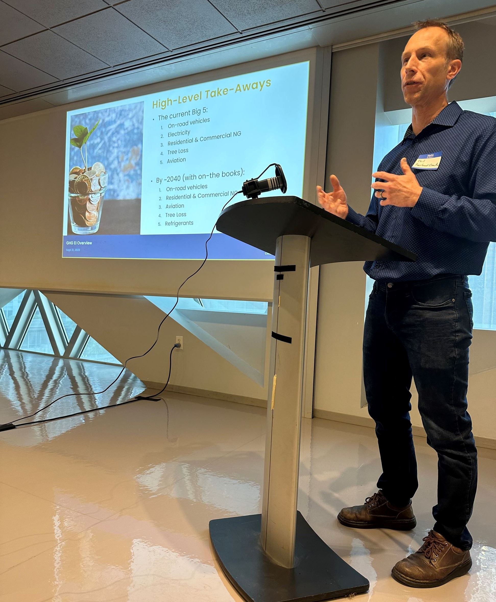 Agency staff and partners at our September 2023 CPRG workshop